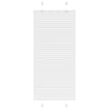 Miniatyrbild 1 av 11: vidaXL Plisserad persienn vit 65x150cm tyg bredd 64,4cm polyester
