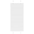 Miniatyrbillede 1 af 11: vidaXL Plisségardin Hvid 65x150 cm Stofbredde 64,4 cm Polyester
