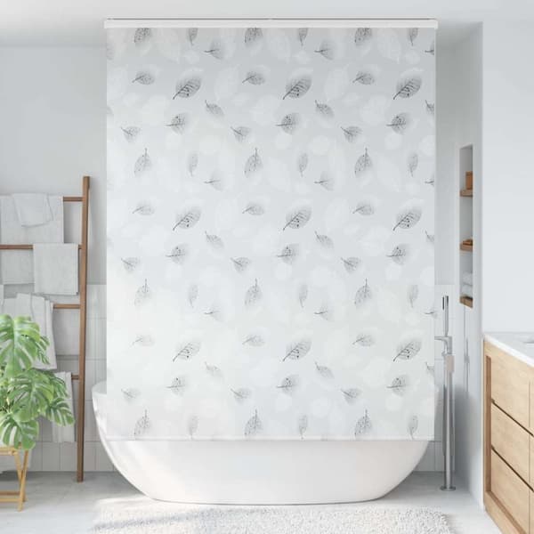 vidaXL Duschrullgardin med kassett 160x240 cm tygbredd 156 cm