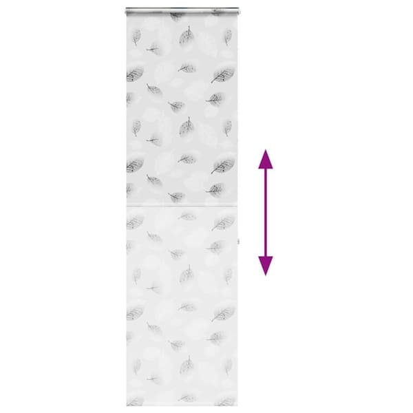 vidaXL Bruserullegardin med kassette 70x240 cm Stofbredde 66 cm