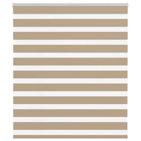 Rullgardin zebra 125x100 cm tyg bredd 120,9 cm polyester