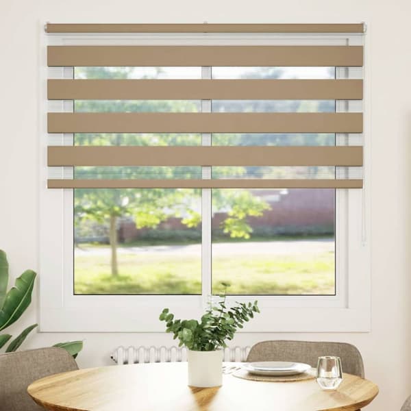 Rullgardin zebra 150x100 cm tyg bredd 145,9 cm polyester
