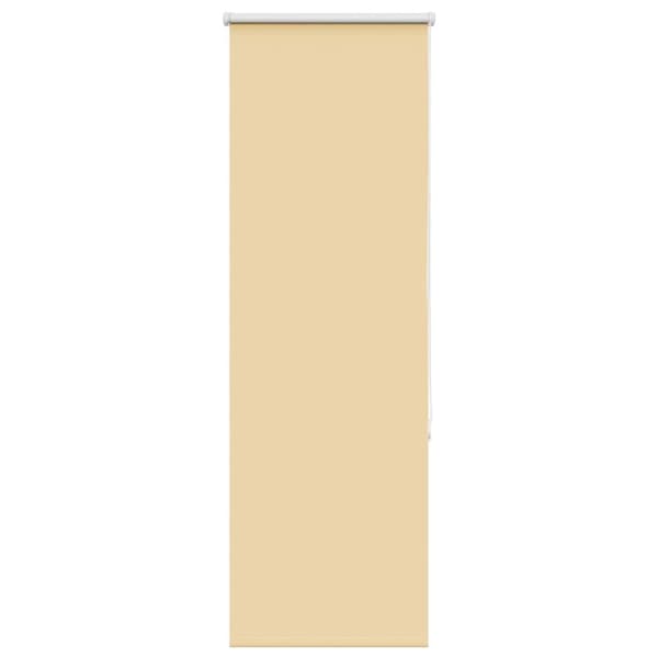 Rullgardin mörkläggningsbeige 45x130 cm tygbredd 40,7 cm