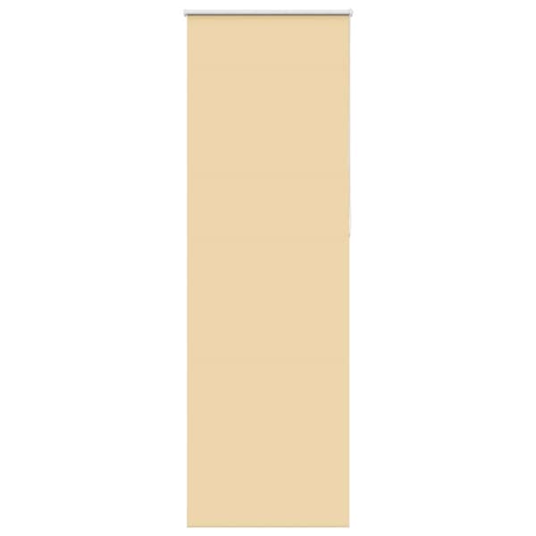Rullgardin mörkläggningsbeige 85x230 cm tyg bredd 80,7 cm