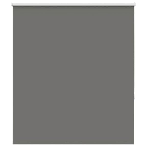 Rullgardin mörkläggning grå 120x130 cm tyg bredd 116,6 cm