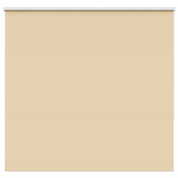 Rullgardin mörkläggningsbeige 165x150 cm tyg bredd 161,6 cm