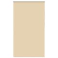 Miniatyrbild 2 av 2: Rullgardin mörkläggningsbar beige 140x210 cm tyg bredd 136,6 cm