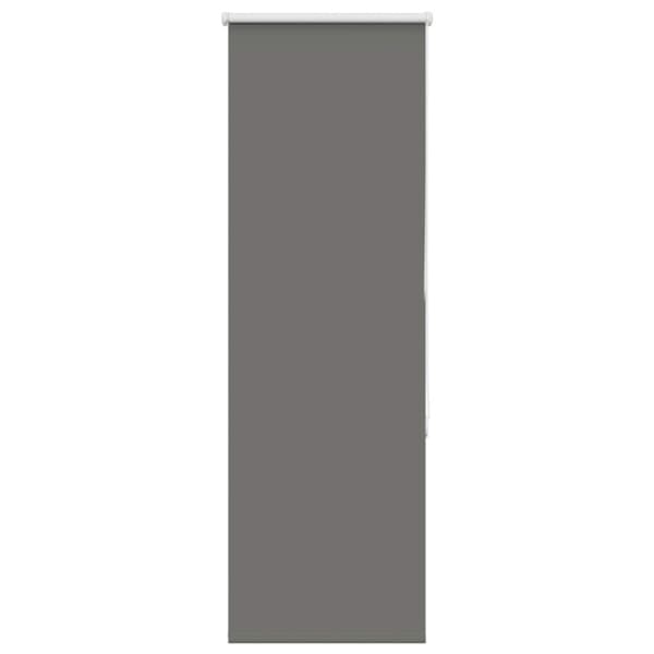 Rullgardin mörkläggning grå 45x150 cm tyg bredd 40,7 cm