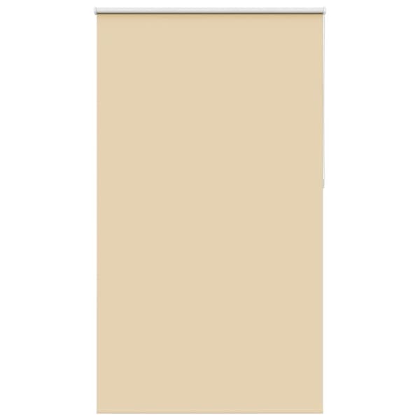 Rullgardin mörkläggningsbeige 130x210 cm tyg bredd 126,6 cm