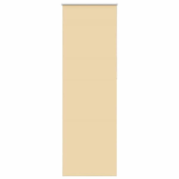 Rullgardin mörkläggningsbeige 80x230 cm tyg bredd 75,7 cm