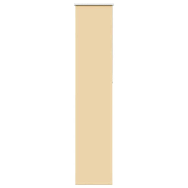 Rullgardin mörkläggningsbar beige 50x210 cm tyg bredd 45,7 cm