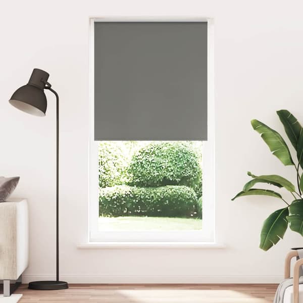 Rullgardin mörkläggning grå 110x230 cm tygbredd 105,7 cm
