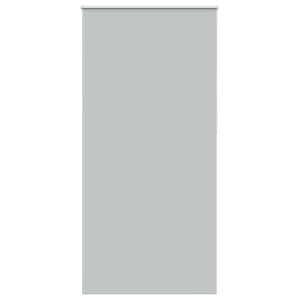 Rullgardin mörkläggning ljusgrå 100x210 cm tyg bredd 95,7 cm