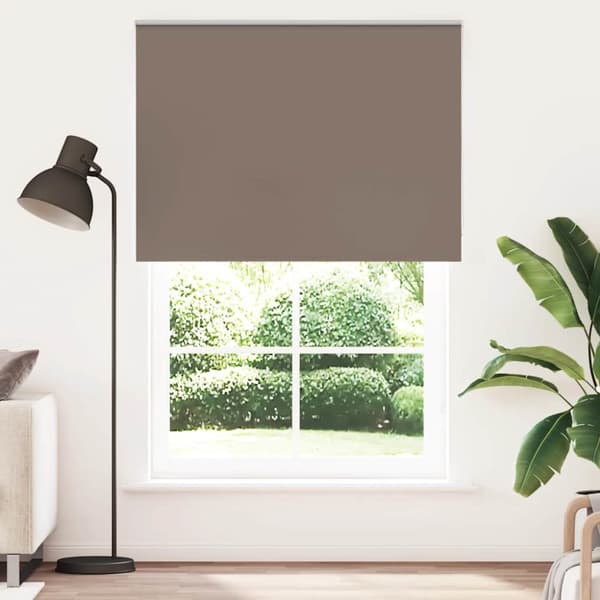 Mörkläggningsgardin kaffe 145x230 cm tyg bredd 141,6 cm