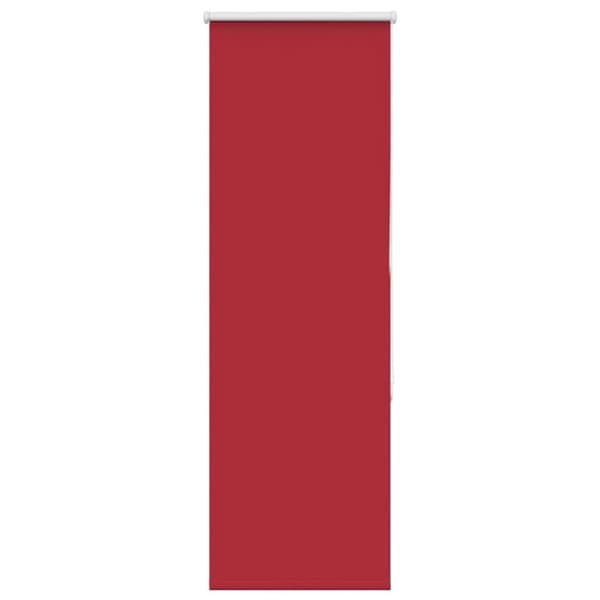 Rullgardin mörkläggningsröd 55x130 cm tyg bredd 50,7 cm