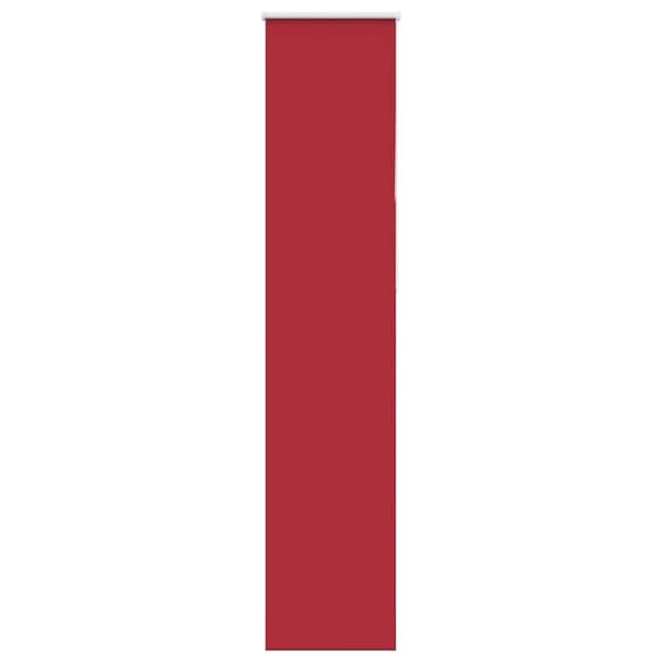 Rullgardin mörkläggningsröd 55x230 cm tyg bredd 50,7 cm