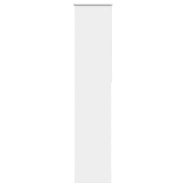 Rullgardin mörkläggning vit 45x210 cm tyg bredd 40,7 cm