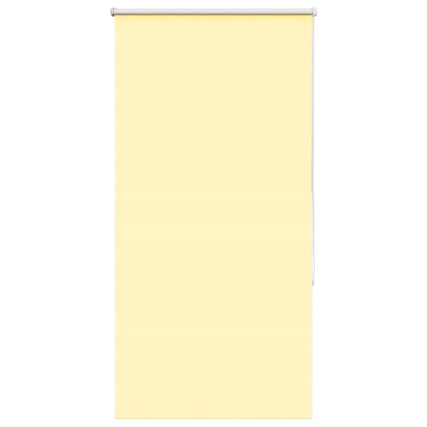 Rullgardin mörkläggningsgul 65x150 cm tyg bredd 60,7 cm