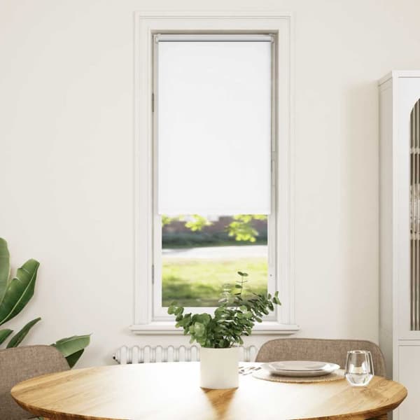 Rullgardin mörkläggning vit 60x130 cm tyg bredd 55,7 cm