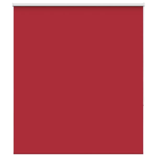 Rullgardin mörkläggningsröd 140x150 cm tyg bredd 136,6 cm