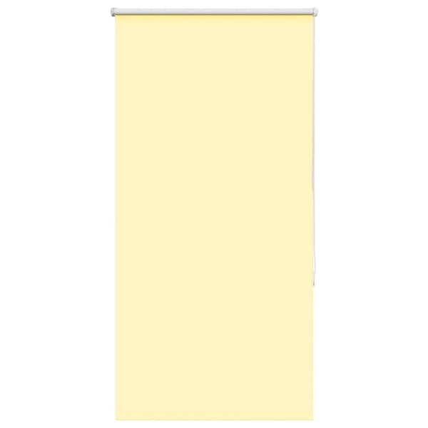 Rullgardin mörkläggningsgul 80x175 cm tyg bredd 75,7 cm