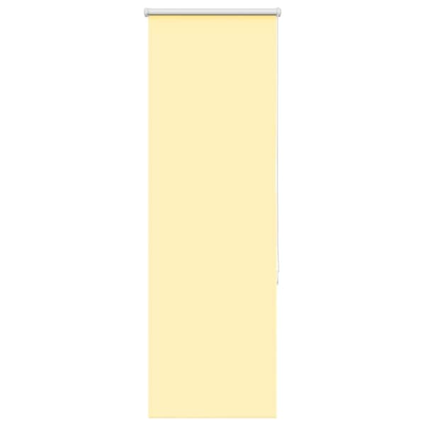 Rullgardin mörkläggningsgul 55x175 cm tygbredd 50,7 cm