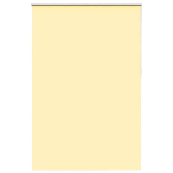 Rullgardin mörkläggningsgul 145x230 cm tyg bredd 141,6 cm