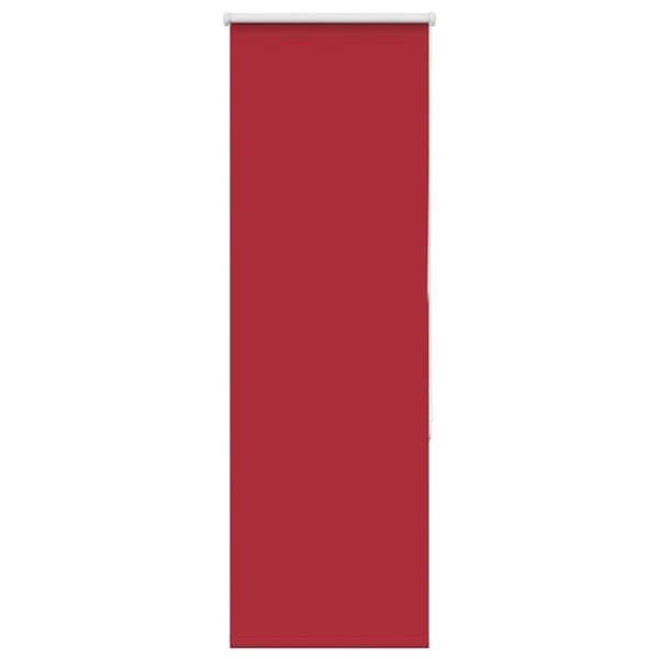 Rullgardin mörkläggningsröd 40x130 cm tyg bredd 35,7 cm