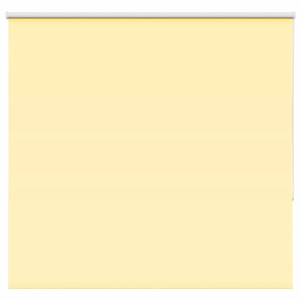 Rullgardin mörkläggningsgul 160x130 cm tyg bredd 156,6 cm