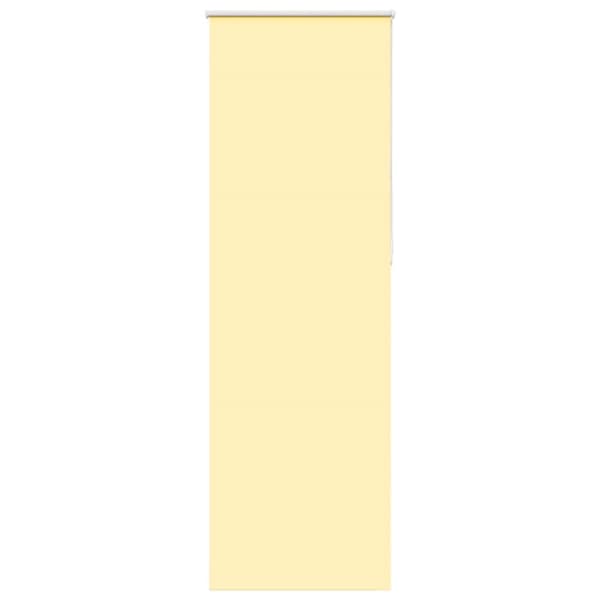 Rullgardin mörkläggningsgul 75x210 cm tyg bredd 70,7 cm