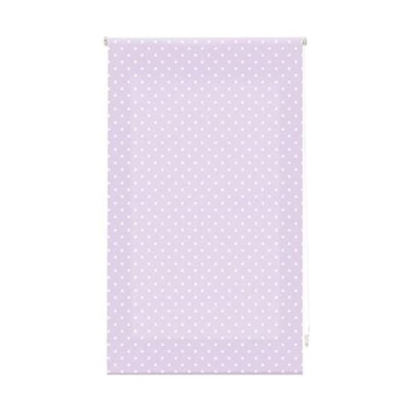 Premium rullgardin – Rullgardin storlek 120 x 250 – Premium lila persienn med vita fläckar | BLINDECOR