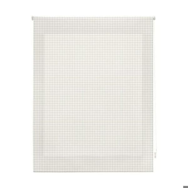 Rullgardin - BLINDECOR - Vichy Transparent - 130x180 cm - Täckande - Beige