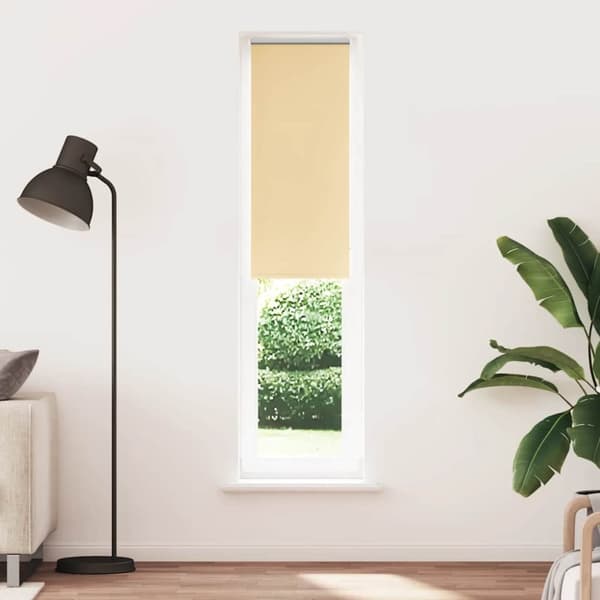 vidaXL rullegardin mørklægning 55x230 cm stofbredde 50,7 cm polyester
