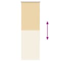 Miniatyrbild 9 av 11: vidaXL Rullgardin mörkläggningsbar beige 40x175 cm tyg bredd 35,7 cm