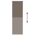 Miniatyrbillede 6 af 11: vidaXL rullegardin mørklægning 40x175 cm stofbredde 35,7 cm polyester