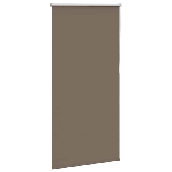 vidaXL rullegardin mørklægning 80x130 cm stofbredde 75,7 cm polyester