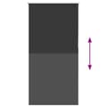 Pikkukuva 6 / 11: vidaXL Rullaverho Blackout Musta 85x130 cm Kankaan leveys 80,7 cm
