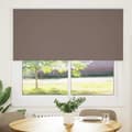 Miniatyrbilde 2 av 11: vidaXL Rullegardin lystette 165x130 cm stoff bredde 161,6 cm polyester
