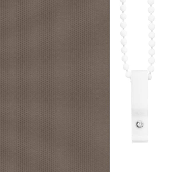 vidaXL Rullegardin lystette 50x175 cm stoff bredde 45,7 cm polyester