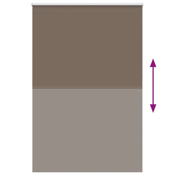 vidaXL rullegardin mørklægning 155x210 cm stofbredde 151,6cm polyester