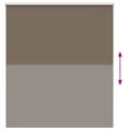 Miniatyrbillede 6 af 11: vidaXL rullegardin mørklægning 135x175 cm stofbredde 131,6cm polyester
