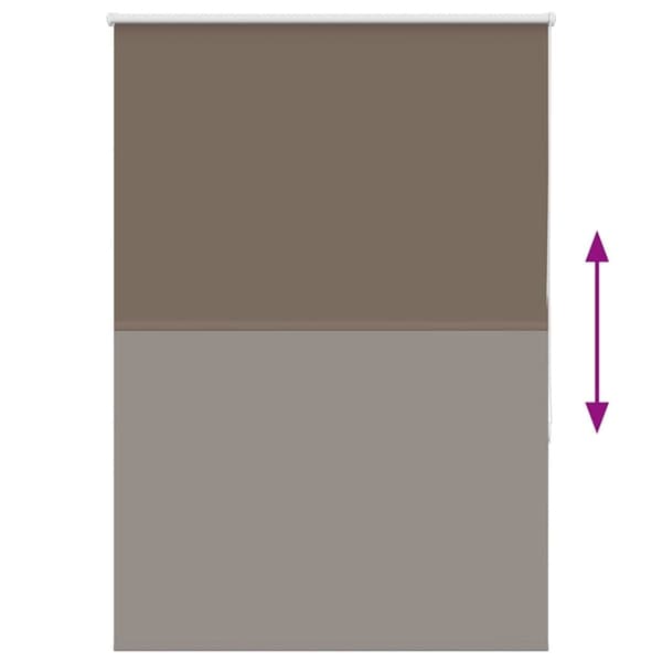 vidaXL rullegardin mørklægning 115x175 cm stofbredde 110,7cm polyester