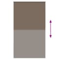 Miniatyrbillede 6 af 11: vidaXL rullegardin mørklægning 120x210 cm stofbredde 116,6cm polyester