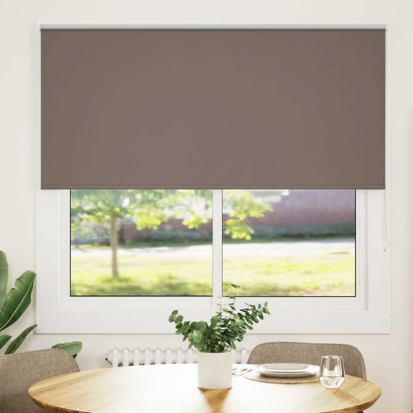 vidaXL rullegardin mørklægning 165x175 cm stofbredde 161,6cm polyester
