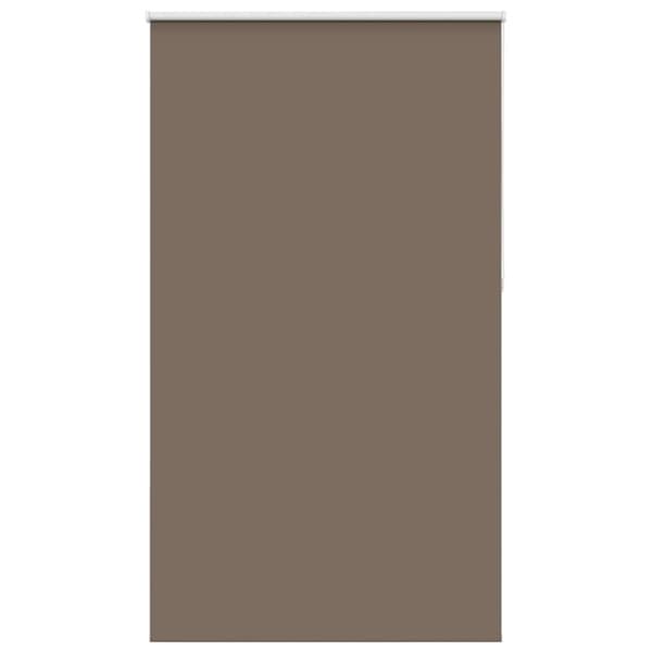 vidaXL Mörkläggningsgardin kaffe 140x210 cm tyg bredd 136,6 cm