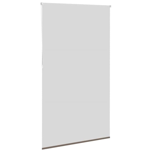 vidaXL Mörkläggningsgardin kaffe 135x210 cm tyg bredd 131,6 cm