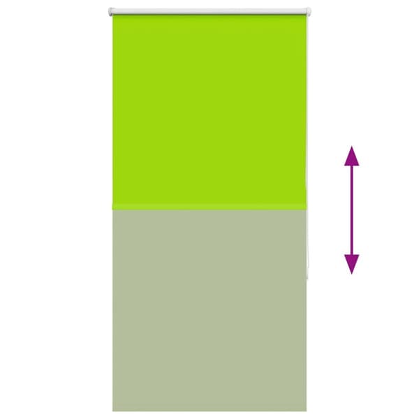 vidaXL rullegardin mørklægning 85x130 cm stofbredde 80,7 cm polyester