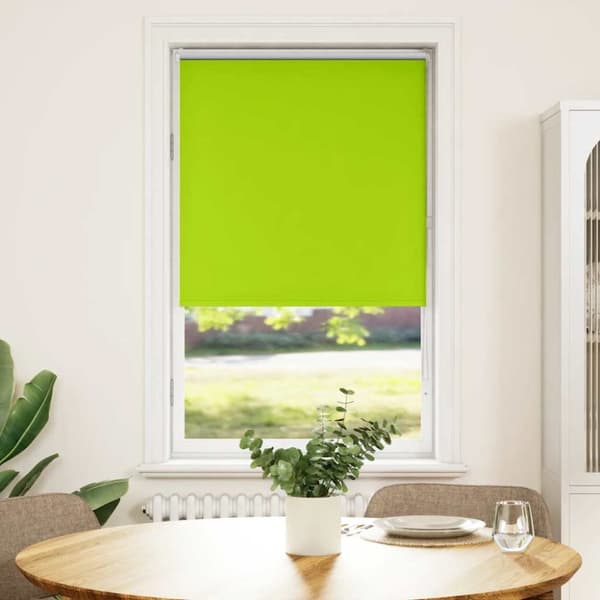 vidaXL rullegardin mørklægning 85x130 cm stofbredde 80,7 cm polyester