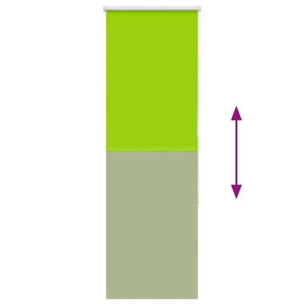vidaXL rullegardin mørklægning 60x130 cm stofbredde 55,7 cm polyester