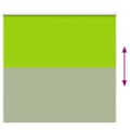 Miniatyrbillede 9 af 11: vidaXL rullegardin mørklægning 145x130 cm stofbredde 141,6cm polyester